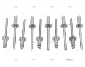 RIVETS INOX 4X10mm (10u) VIADANA