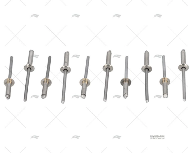 RIVETS INOX 4X14mm (10u) VIADANA