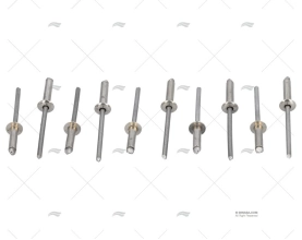 RIVETS INOX 4X14mm (10u) VIADANA