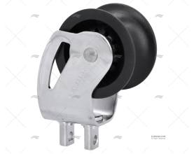 TRAV. CAR PULLEY TRAV.CAR TRACK BLACK LEWMAR