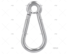 CARABINE HOOK W/EYE S.S.316 12x140mm