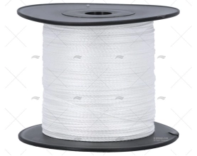 ROPE DYNEEMA BRAIDED 0,40mm WHITE 500m LIROS