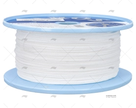 CORDAGE DYNEEMA TRESSE 1mm BLANC 500m LIROS