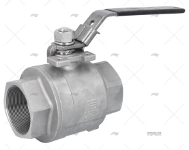 BALL VALVE INOX 2"1/2 GUIDI