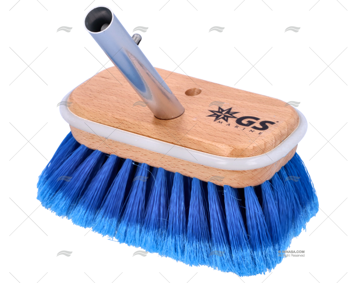 EXTRA SOFT DECK BRUSH BLUE 6" GS IMNASA