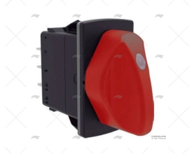 INTER. ROTAT. VERMELHO ON/OFF 1 LED 12V