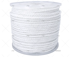 CUERDA ESQUI POLYESTER BLANCA 200m