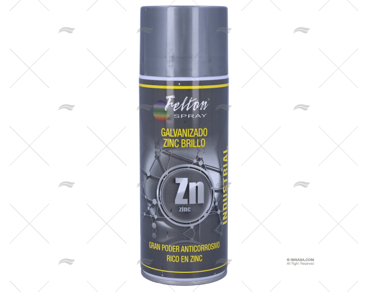 GALVANIZED  BRIGHT GREY SPRAY 400 ml.