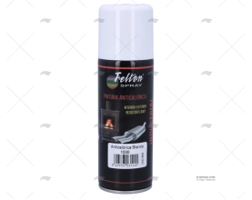 HEAT RESISTANT PAINT SPRAY WHITE 200 ml.