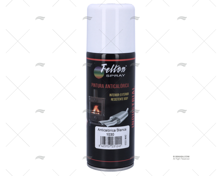 SPRAY PINTURA 300º BLANCO  200 ml.