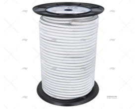 WHITE SHOCK CORD 10mm 100M