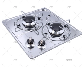 GAS HOB UNIT 2 BURNERS 350X320 CAN