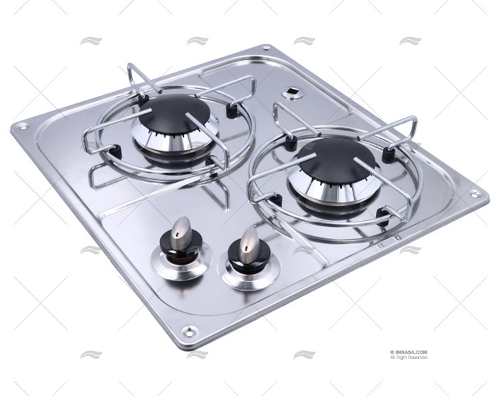 GAS HOB UNIT 2 BURNERS 350X320 CAN