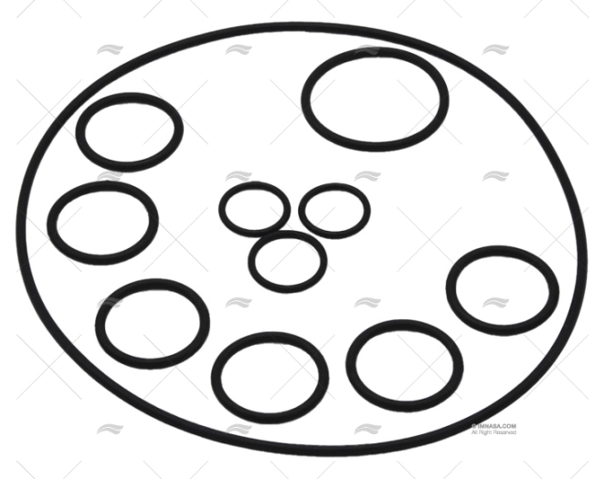 KIT REPARAÇÃO PARA BOMBA 20-H CAR LECOMBLE SCHMITT