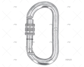 CARABINER KN22 UIAA L OVAL KEY LOCK