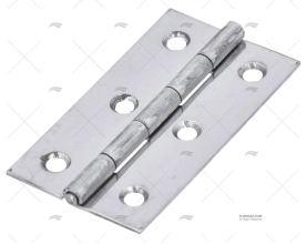 HINGE STAINLESS STEEL 75x41mm