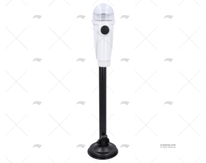 LUZ DE TOPE LED BATERIAS 180º VENTOSA 38