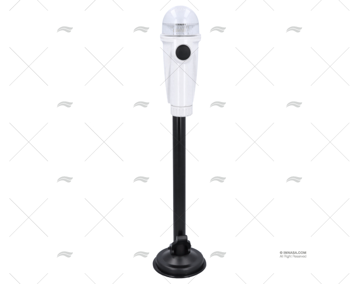 LUZ DE TOPE LED BATERIAS 180º VENTOSA 38