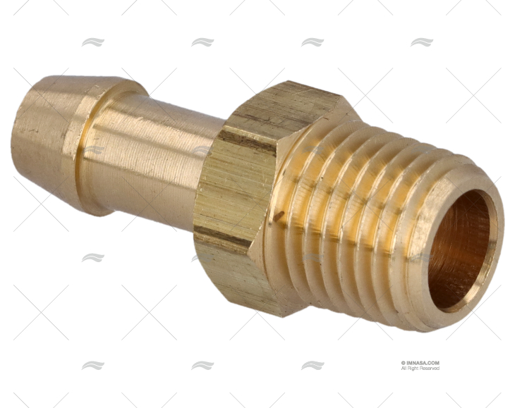 CONECTOR UNIVERSAL  1/4"NPT  PARA TUBO