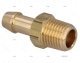 BRASS FITTING RACCORD HOSE 1/4"NPT