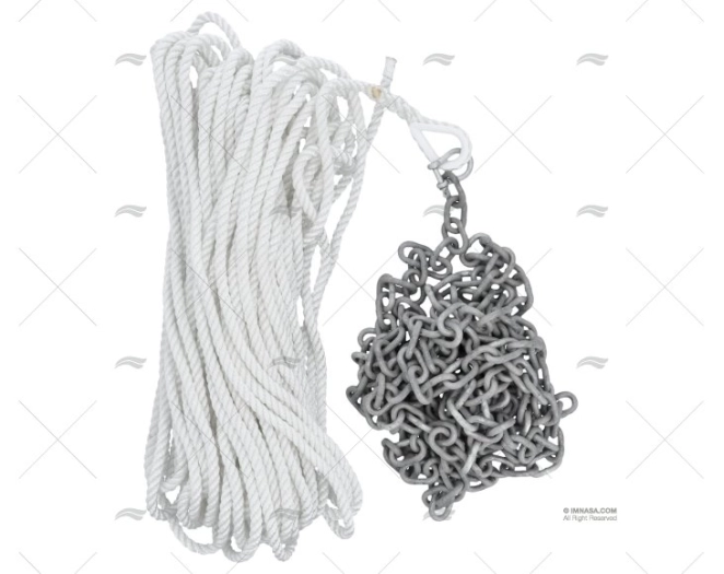 ROPE(8mm) & CHAIN(6mmX5m) KIT 30m