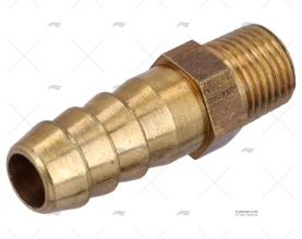 CONECTOR UNIVERSAL TUBO 3/8"-1/8"NPT