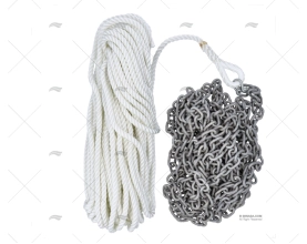 ROPE(10mm) & CHAIN(6mmX10m) KIT 30m