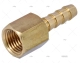 CONECTOR HEMBRA 1/4" TUBO 1/4"