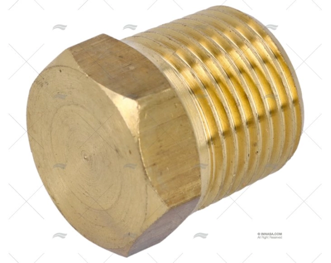 BRASS PLUG 3/8" NPT