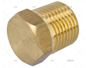 TAPON BRONCE 3/8" NPT