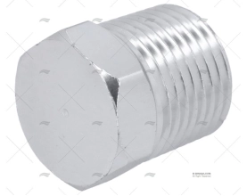 TAPON ALUMINIO ROSCA 3/8" MNPT