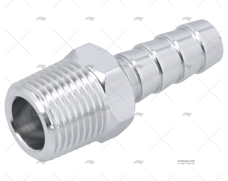 ALUMINIUM FITTING  HOSE 10mm -RAC 3/8"