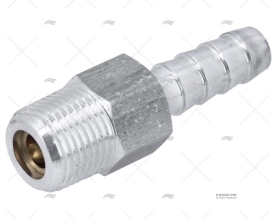 CONECTOR ANTISIFON TUBO 3/8"-3/8"NPT