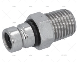 ADAPTADOR TANQUE BRONCE CROMADO SUZUKI