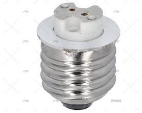 ADAPTADOR BASE E27 A LED G4-MR1