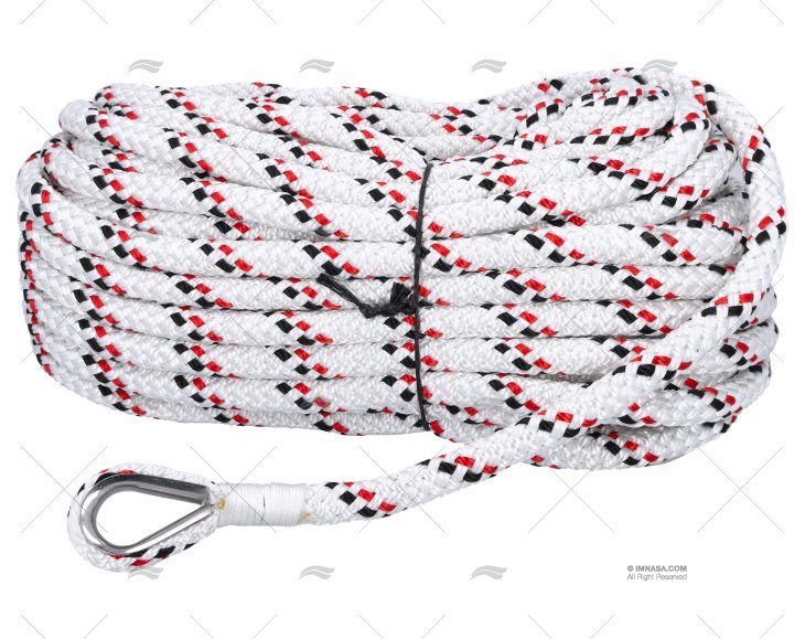 CORDAGE PLOMBE 12mm 30+10mts AVEC PLOMB