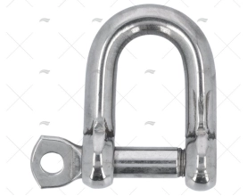 SHACKLE 'D' 12mm S.S.316