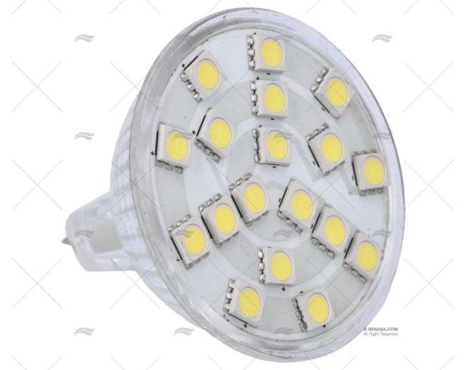 LÂMPADA MR16 LED 50X48 300 LUMEN