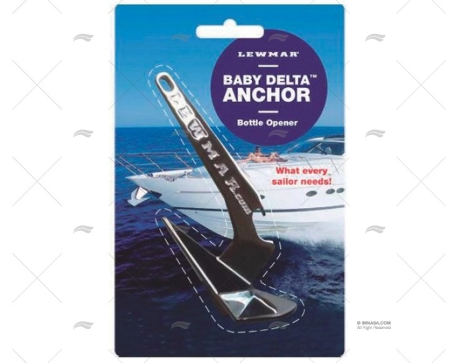 BOTTLE OPENER BABY DELTA ANCHOR LEWMAR