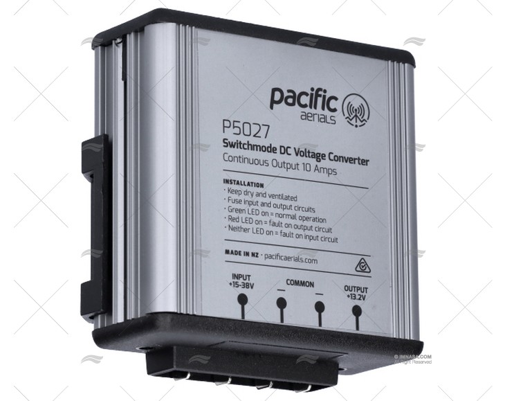 CONVERSOR DC-DC 24-12V 10AMP PACIFIC AERIALS