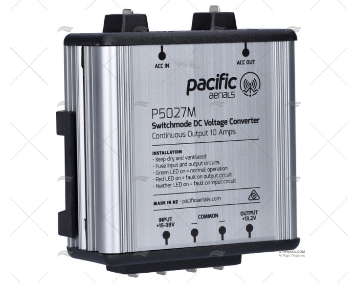 CONVERTER DC-DC 24-12V 10AMP MEMORY PACIFIC AERIALS