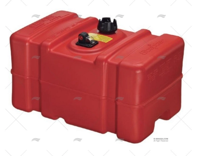 RECTAGULAR PORTABLE FUEL TANK 34L SCEPTER