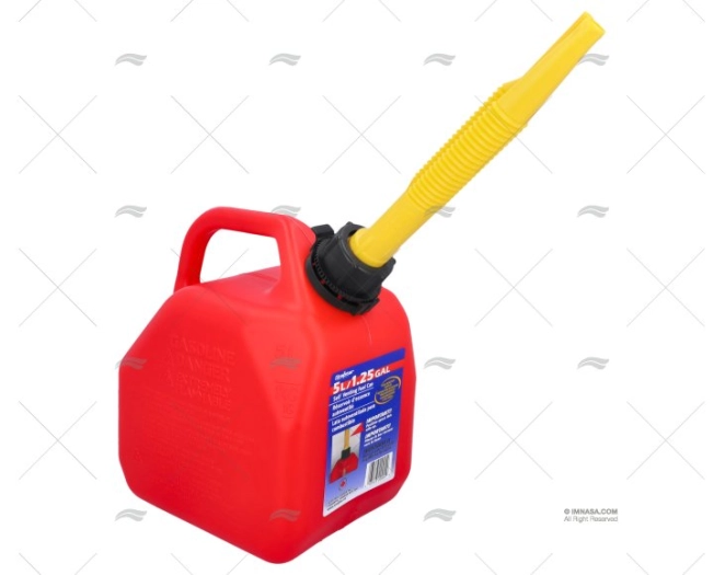 DEPOSITO COMBUSTIBLE   5L SCEPTER ROJO SCEPTER