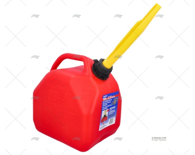 DEPOSITO COMBUSTIBLE  10L SCEPTER ROJO SCEPTER