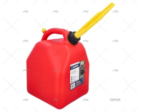 DEPOSITO COMBUSTIBLE  20L SCEPTER ROJO