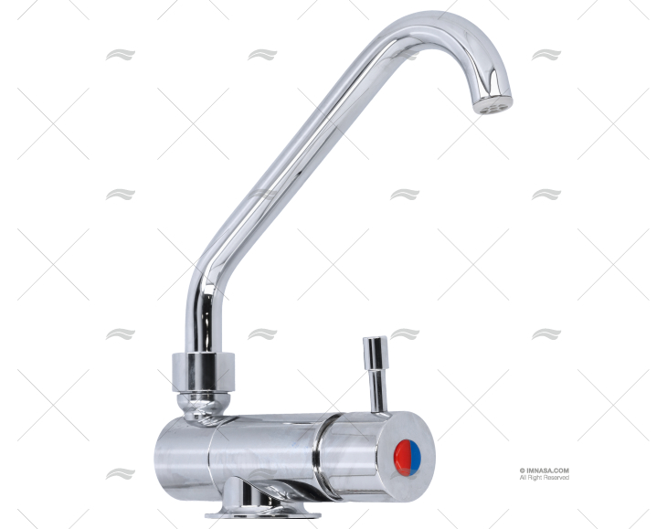 MIXER TAP WITH ADJUSTABLE SPOUT ARAVON