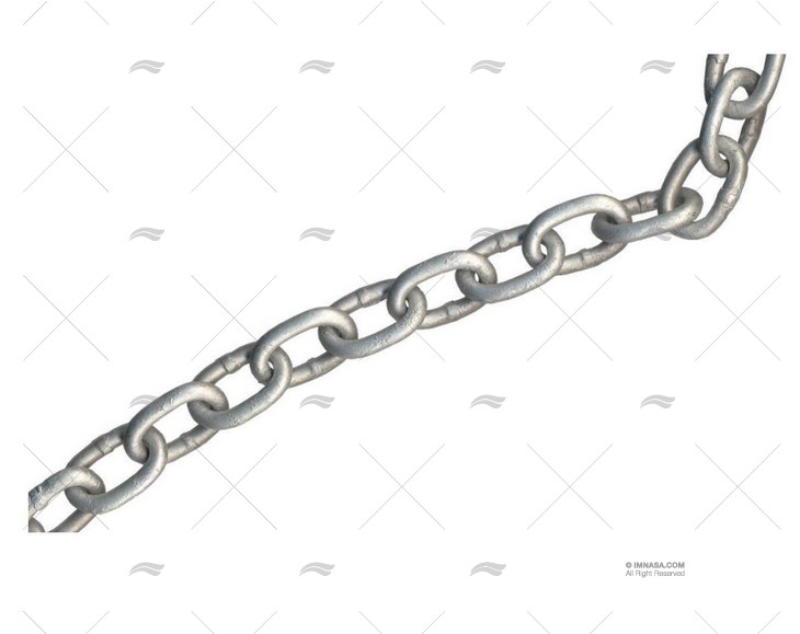 GALVANIZED ANCHOR CHAIN 06mm P24 50m GEN FRIGERIO