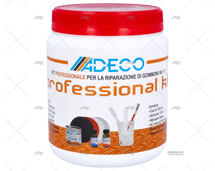 KIT PROFISSIONAL DE PVC CINZENTO