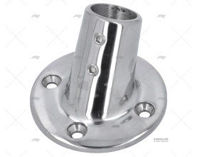 TINTEIRO 60º 22mm INOX FUND BASE REDONDA