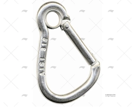 SPRING HOOK WITH RING S.S316 52 KONG KONG